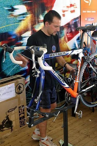 Panaria-Margres mechanic Saul Necini