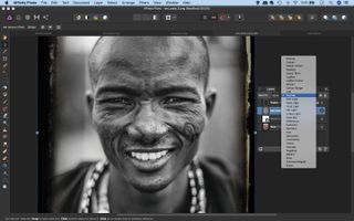 Affinity Photo wet plate look