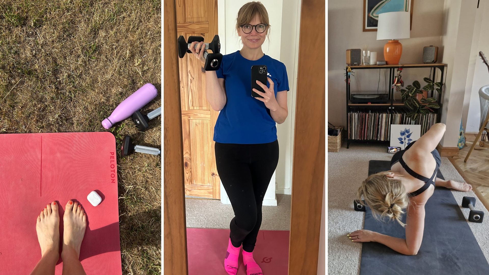 I’m 38 and never used to lift weights but this fitness app has given me the confidence to work out from home