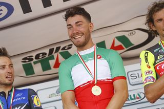 Breakthrough Italian national road race title for Nizzolo