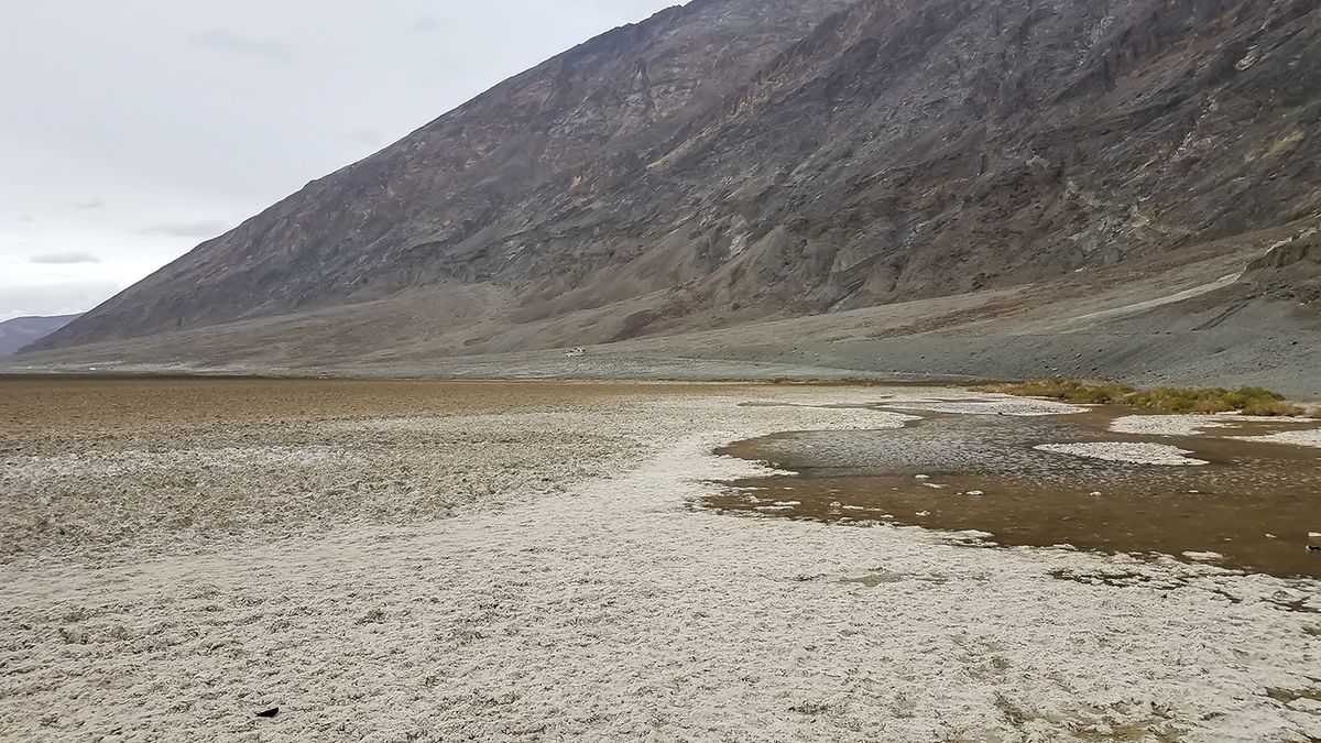 Badwater Basin in the Death Valley National Park.