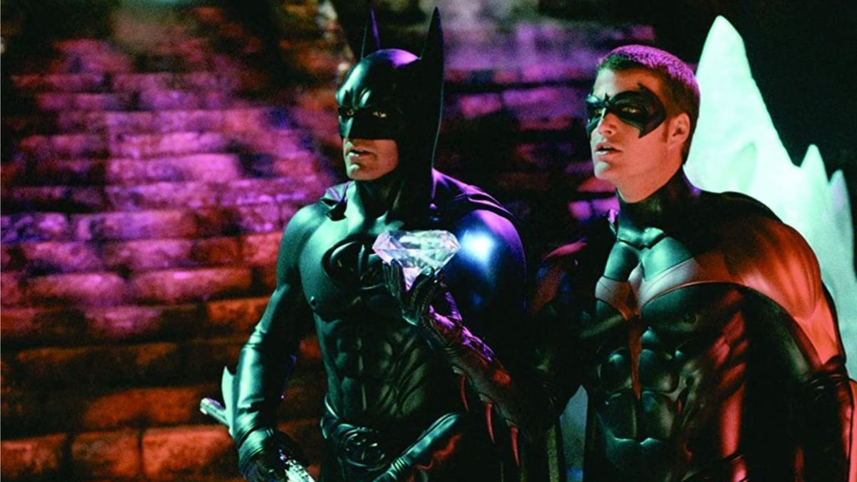 George Clooney and Chris O&#039;Donnell in Batman and Robin