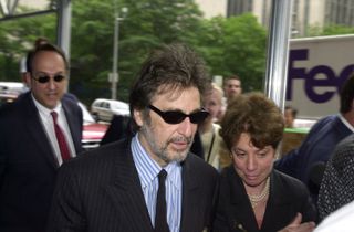 Al Pacino arrives at court for custody battle over twins with ex Beverly D'Angelo