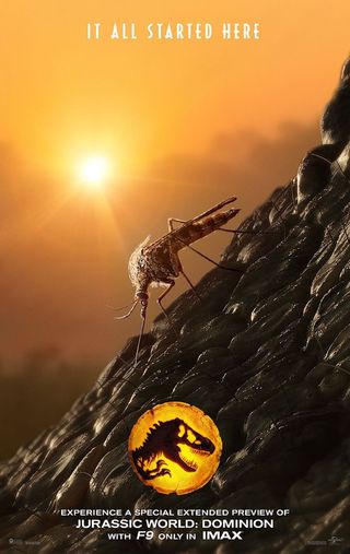 Jurassic World: Dominion IMAX preview poster
