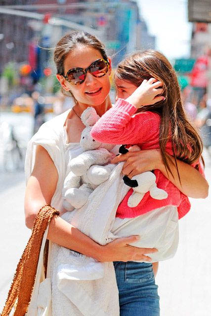 Katie Holmes and Suri Cruise - Marie Claire - Marie Claire UK