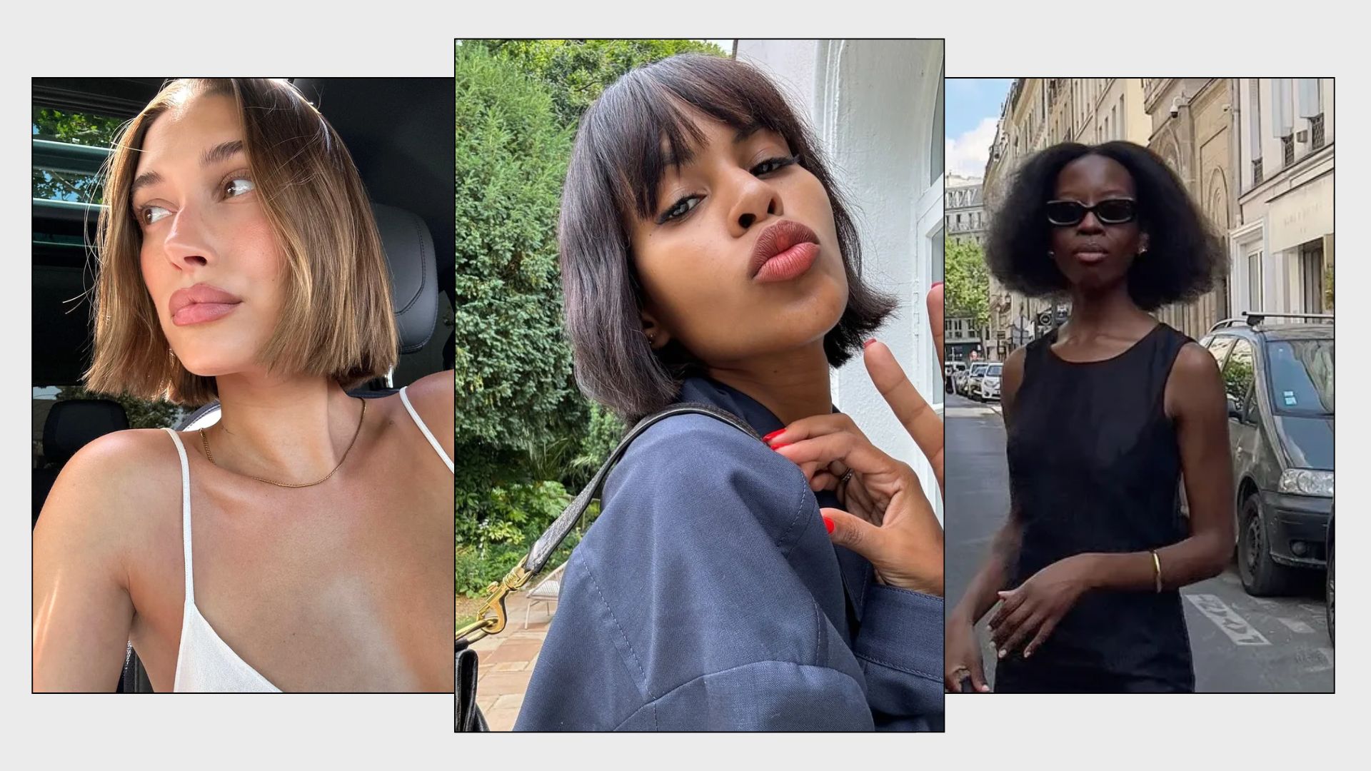 A selection of bob hairstyles