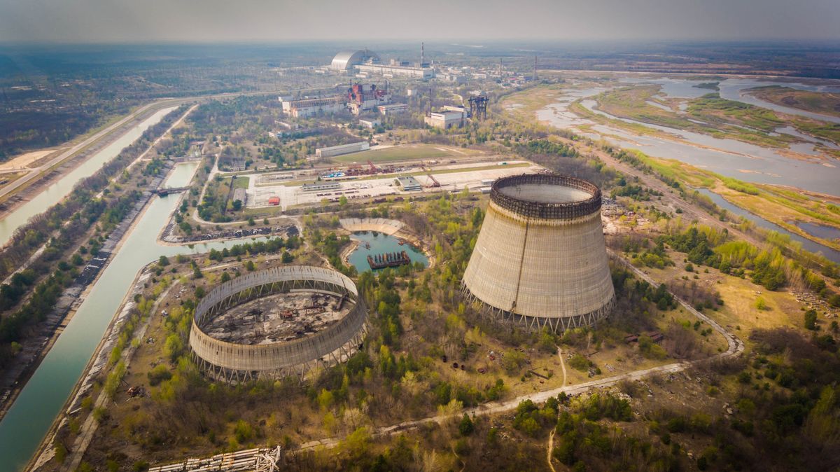 Chernobyl nuclear reactors.