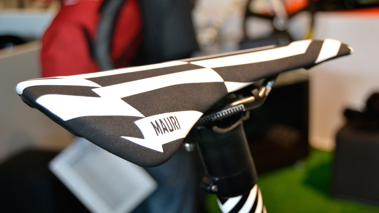 Festka can supply custom saddles to go with your choice of paintwork for your bespoke bike