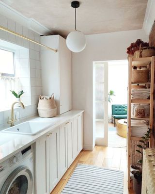 Real Costs: A tiny galley kitchen becomes an airy utility room for