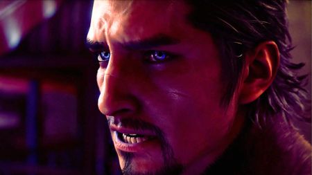 A close-up of Mako Daito during the trailer for Stranger Than Heaven.