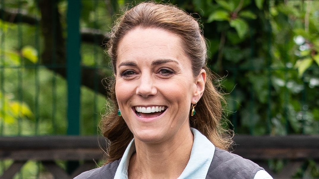 Kate Middleton&#039;s bold new look and skills unveiled. Seen here she arrives for a visit to Fakenham Garden Centre