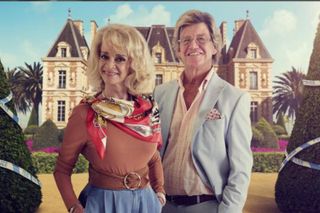 JUDITH (SUE HOLDERNESS) & JEREMY (ROBIN ASKWITH) in The Madame Blanc Mysteries