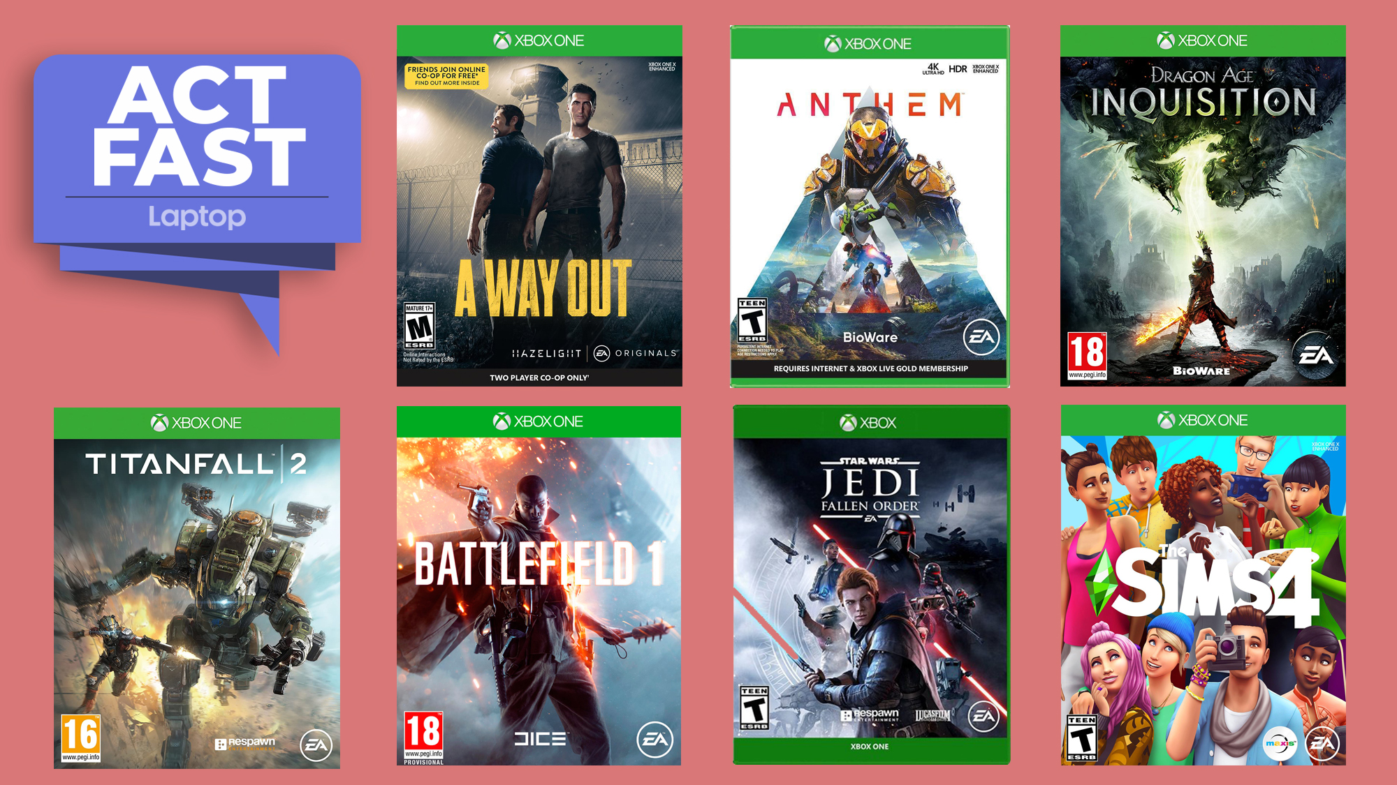 Get the best EA games for up to 85% off in this Xbox Black Friday deal:  Save on Star Wars, Battlefield and more