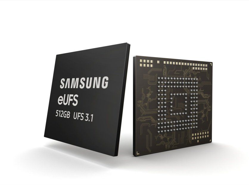 Samsung eUFS 3.1 Storage