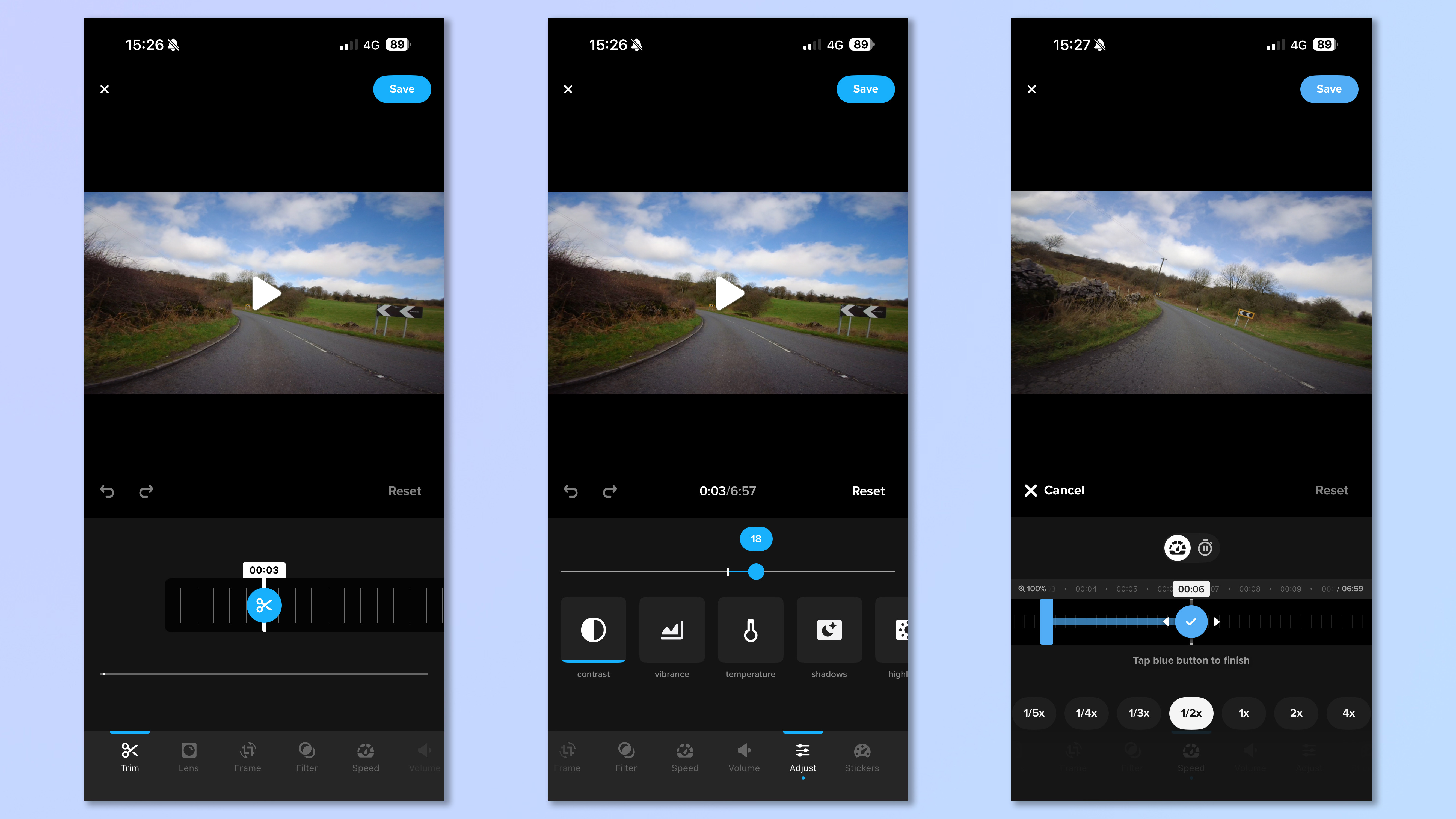 The GoPro Quik app screenshot