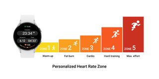 One UI 5 Watch personalized heart rate zones