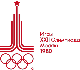 Moscow’s 1980 Games logo drew on classic elements of Soviet art
