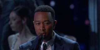 John Legend performing music from La La Land at the Oscars in 2017