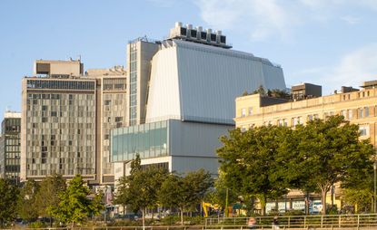 Outside view of the Whitney Museum, Manhattan