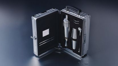 Rimowa cocktail set with Robbe & Berking
