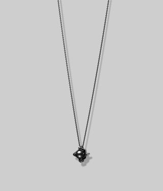 Mikimoto black pearl necklace