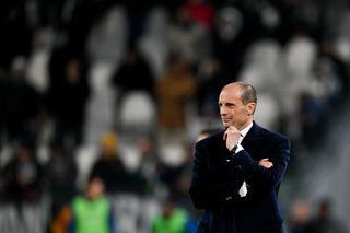 Juventus boss Massimiliano Allegri.