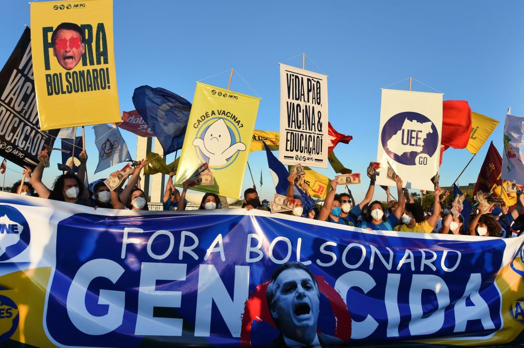 Anti-Bolsonaro protest