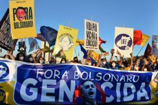 Anti-Bolsonaro protest