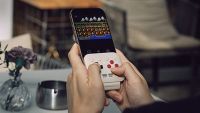 A retro controller for a smart phone