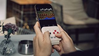 A retro controller for a smart phone