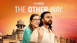 Jenny and Sumit in key art for 90 Day Fiance: The Other Way