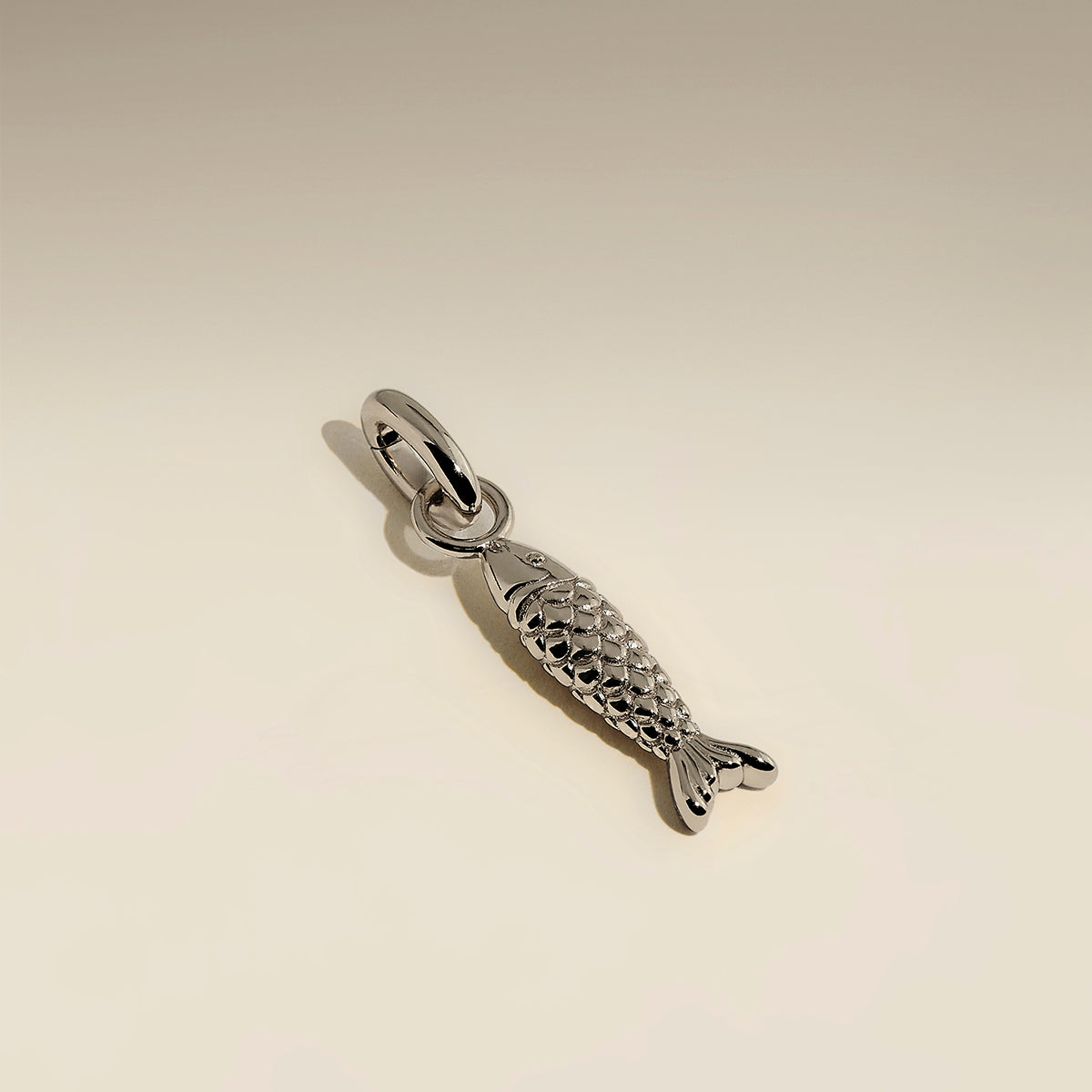 Fisch-Clip-Charm aus Silber