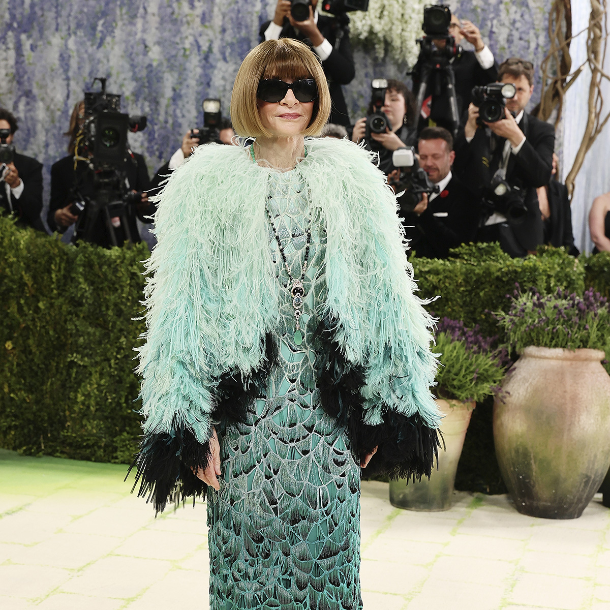 Anna Wintour on the 2026 Met Gala red carpet