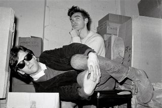 Johnny Marr and Morrissey