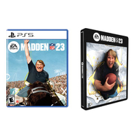 Madden NFL 23 w/ Free Madden SteelBook PS5 (Preorder): $69@ Walmart
Get a free limited edition Madden Steelbook when you preorder Madden NFL 23 for PS5 at Walmart. Madden NFL 23 features an all-new suite of user-friendly gameplay control mechanics like 360° Cuts, Skill-Based Passing, Hit Everything, and more. Walmart also offers the PS4 version for $59. Preorders are expected to ship to arrive by August 19, 2022.&nbsp;