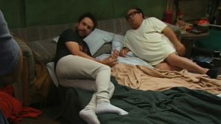 Frank and Charlie in bed in It's Always Sunny In Philadelphia