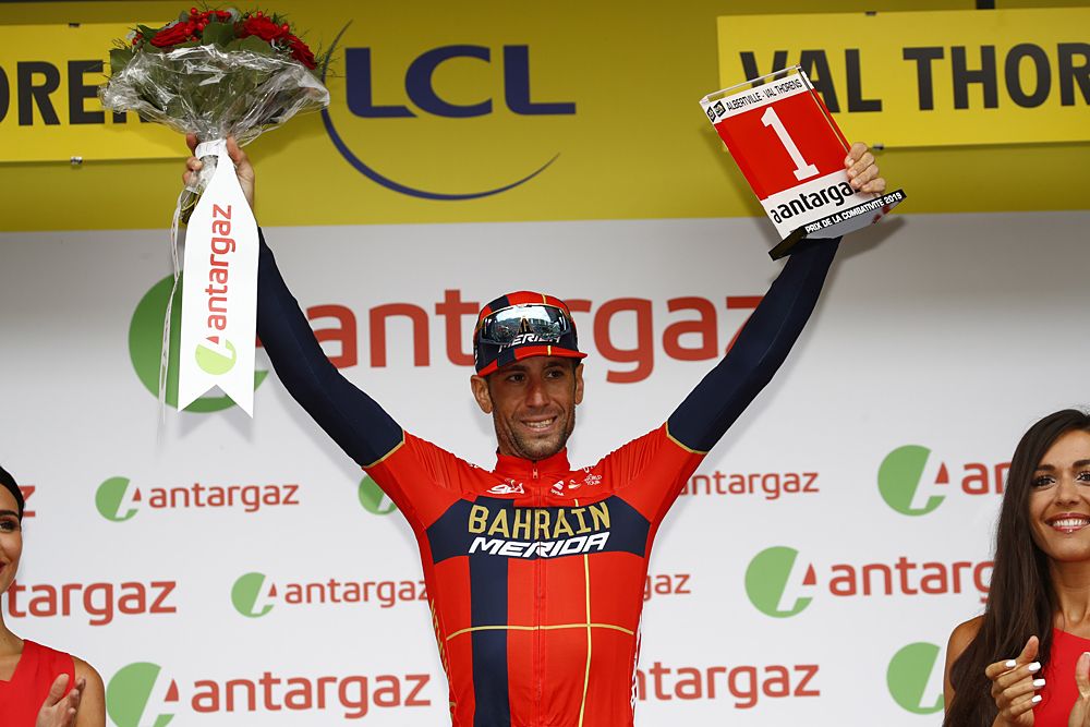Vincenzo Nibali (Bahrain-Merida) wins stage 20 at the Tour de France