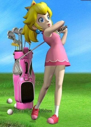 Princess Peach, formerly Princess Toadstool, who is one of the most famous characters in Nintendo's history.