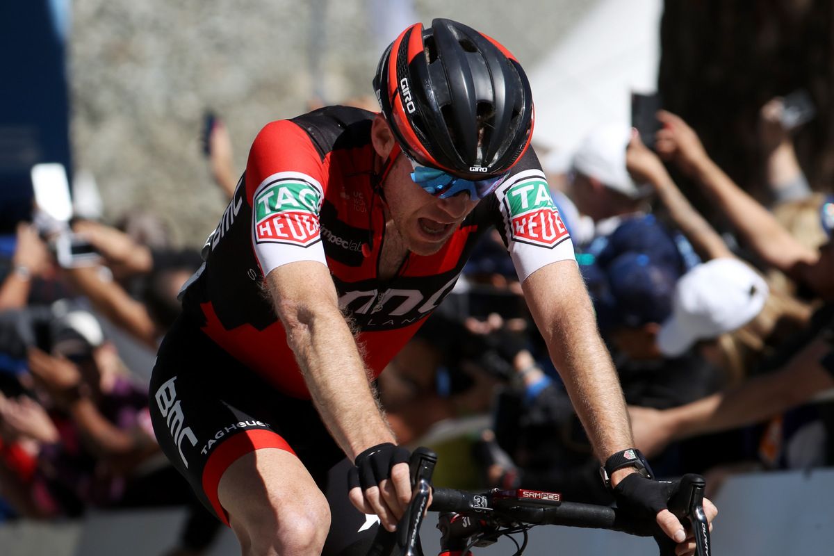 Brent Bookwalter (BMC Racing Team) after his fifth place finish