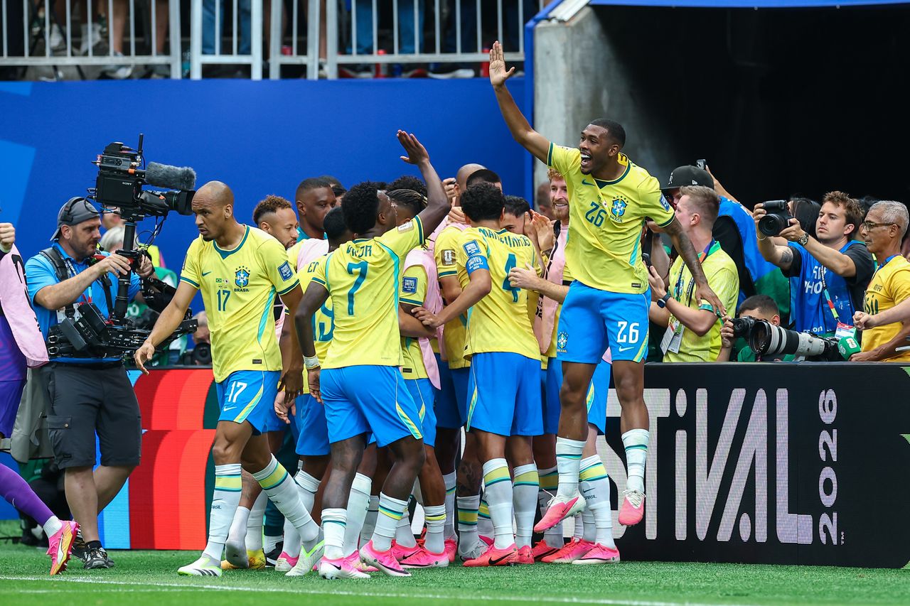 Who are the ITV commentators, pundits and presenters for Brazil vs Norway?