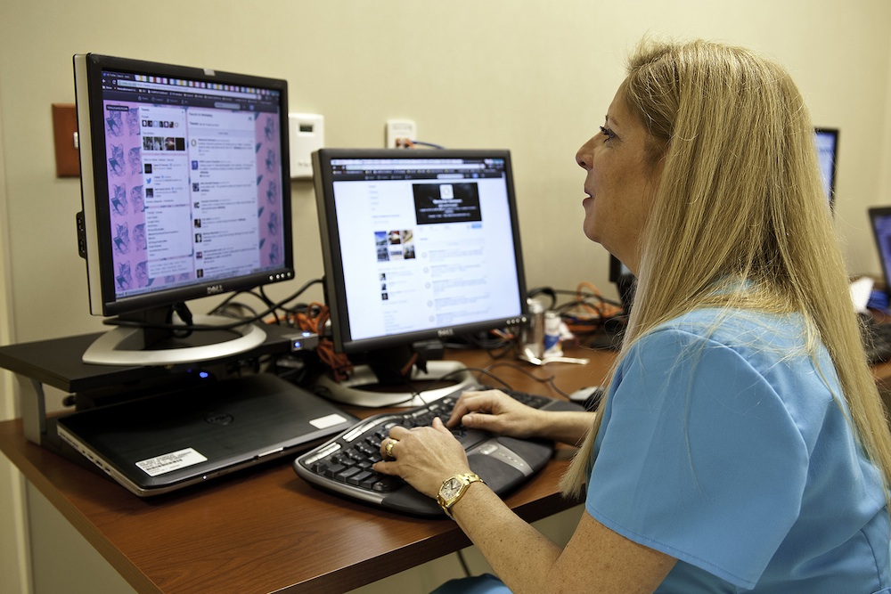 Tweeting a c-section