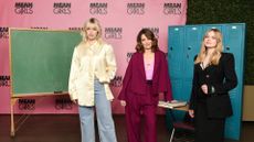 Renee Rapp, Tina Fey, and Angourie Rice attend a 