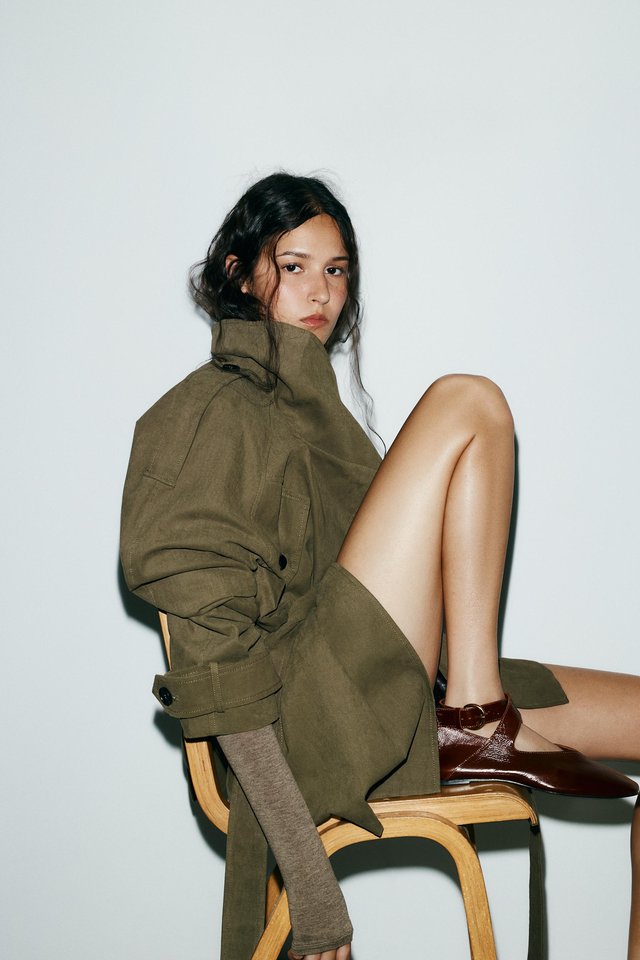 Patent Finish Leather Ballet Flats