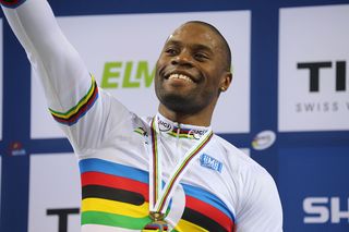 France’s Gregory Bauge world title in the men's sprint