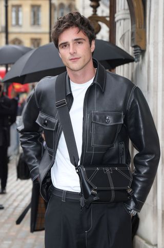 Jacob Elordi attends the Burberry A/W 2023 Womenswear Collection Presentation on March 11, 2022 in London, England.