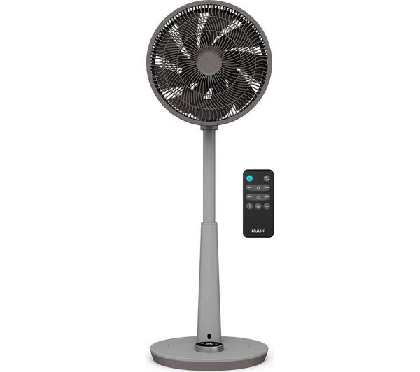 Duux Whisper 2 13.4" Pedestal Fan - Black