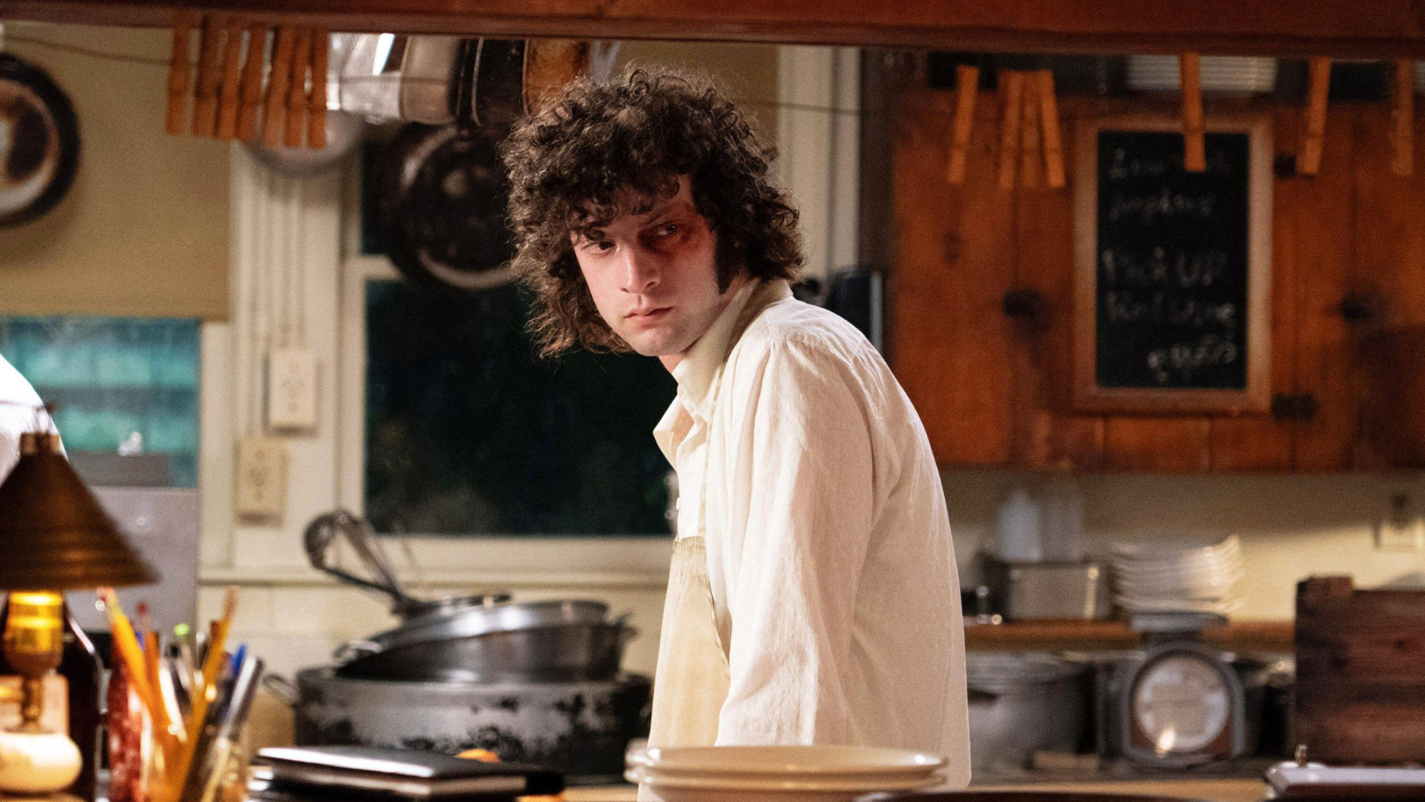 Dominic Sessa as Anthony Bourdain in Tony