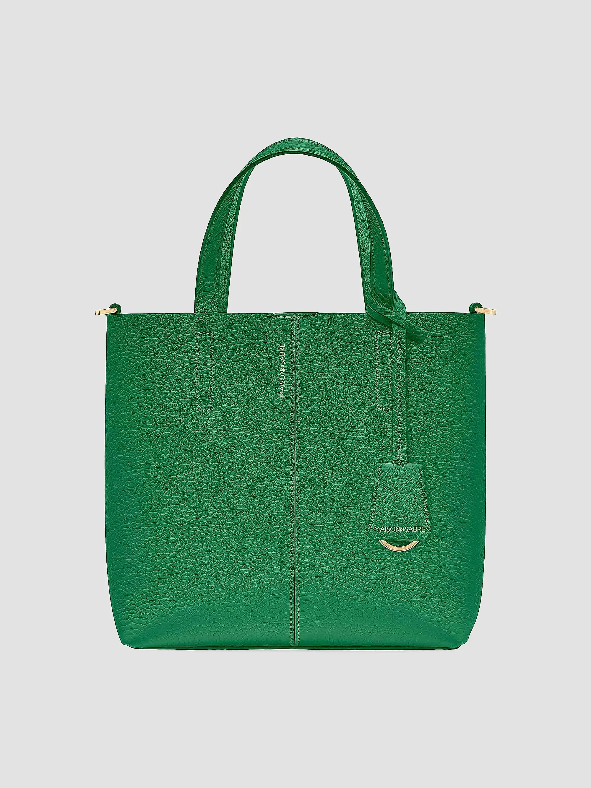 Small Leather Soft Tote Bag