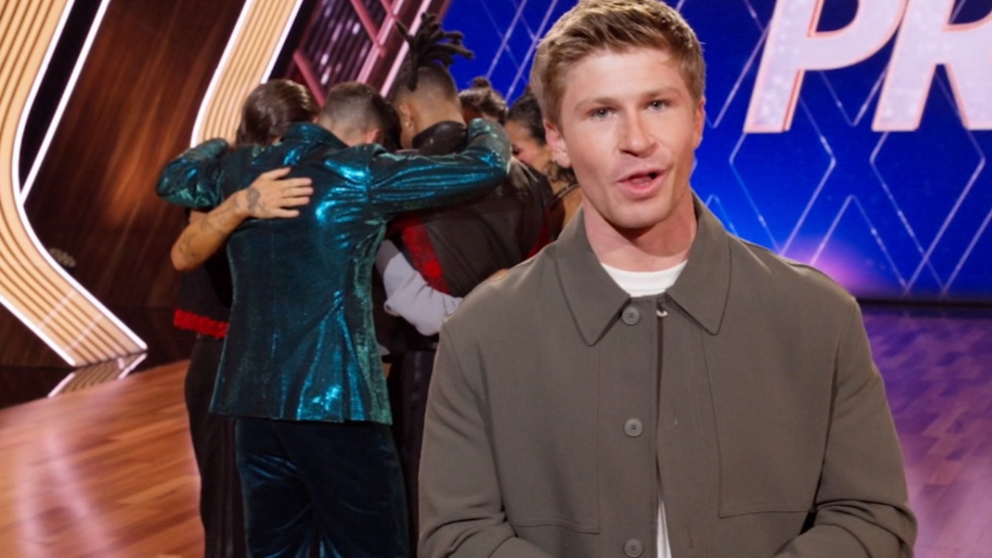 Robert Irwin hosting Dancing with the Stars: The Next Pro.