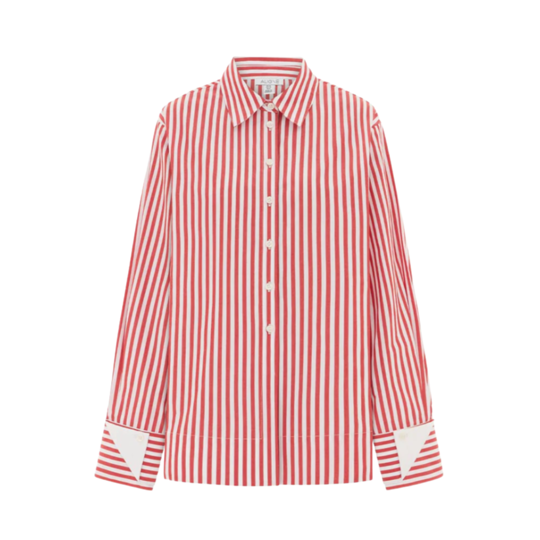 ALIGNE, Thyme Stripe Shirt